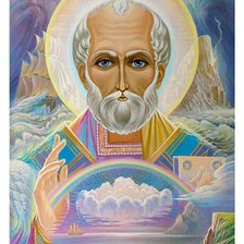 Схема вышивки «николай чудотворец»