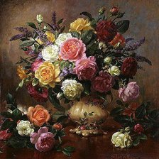 Схема вышивки «Розочки)»