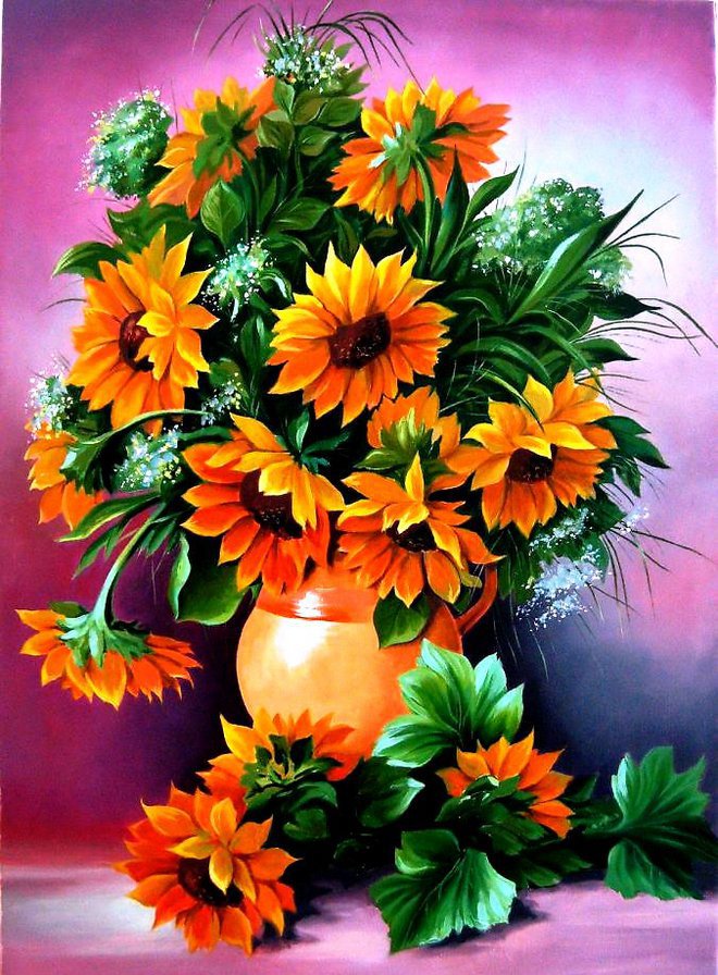 подсолнухи - оригинал