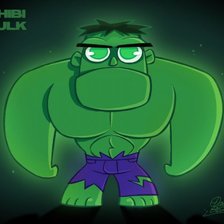 Схема вышивки «халк»