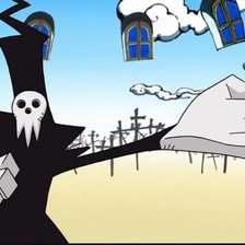 Схема вышивки «Шиинигами»