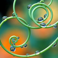 Схема вышивки «капельки»