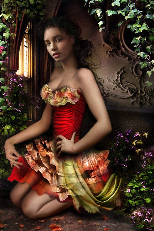 девушка - оригинал