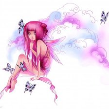 Схема вышивки «фея»