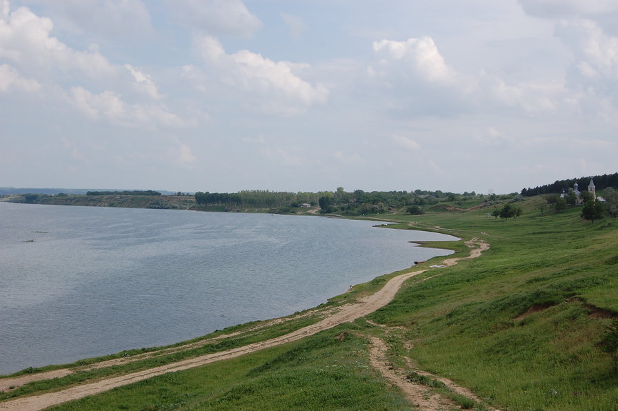 river Nistru - landscape, river - оригинал