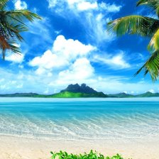 Схема вышивки «пляж»