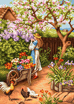 №63594 - девушка, пейзаж, люди - оригинал