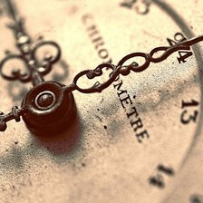 Схема вышивки «часы»