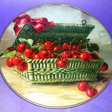 Схема вышивки «Панно "Вишенки"»