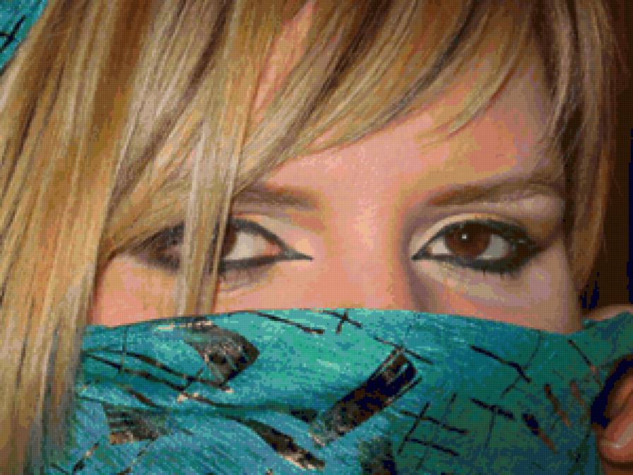 Я - девушка, арабский, глаза - предпросмотр