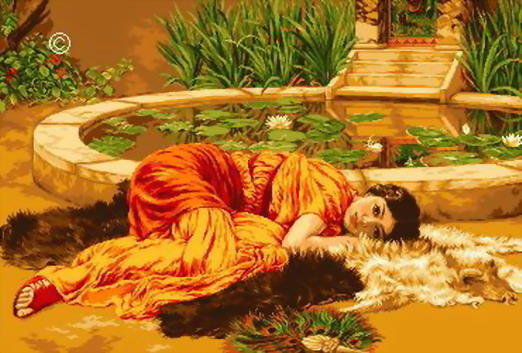 девушка - оригинал