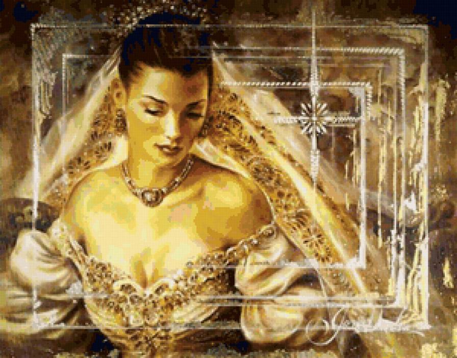 Красота женщины - красота женщины, картина, живопись, девушка - предпросмотр