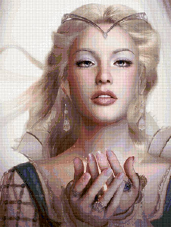 Grace - фэнтази, портрет, девушка - предпросмотр