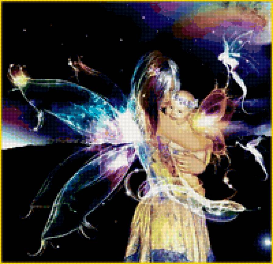 ангел - фея, ангел - предпросмотр