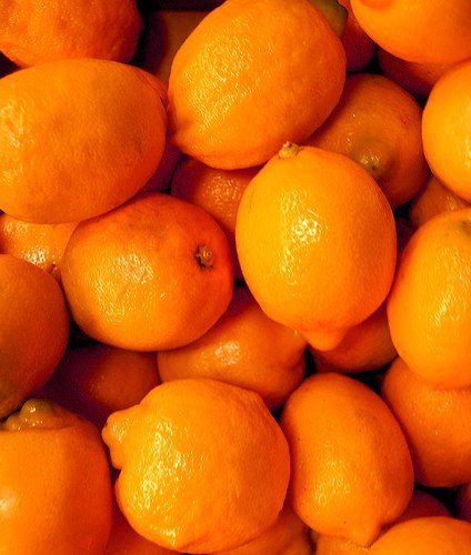 №65191 - оранжевый, фрукты - оригинал