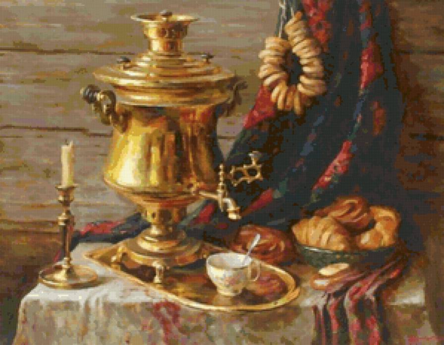 русский чай - натюрморт - предпросмотр