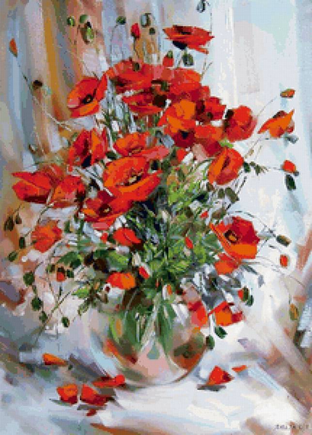 маки - цветы, маки - предпросмотр