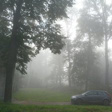 Схема вышивки «Туманное утро»