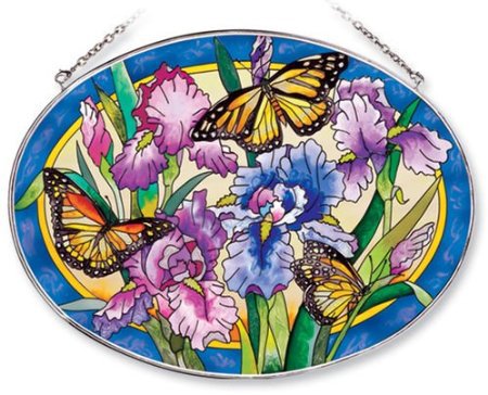 Бабочки и ирисы - весенние цветы, цветы, нежные акварели, бабочки, ирисы, ирис - оригинал