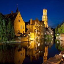 Схема вышивки «Брюгге, Бельгия»