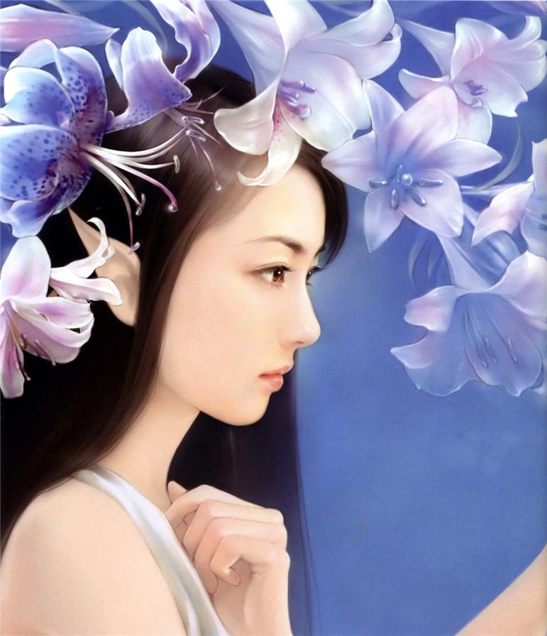 фея в белом - феи - оригинал