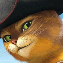 Схема вышивки «кот в сапогах»