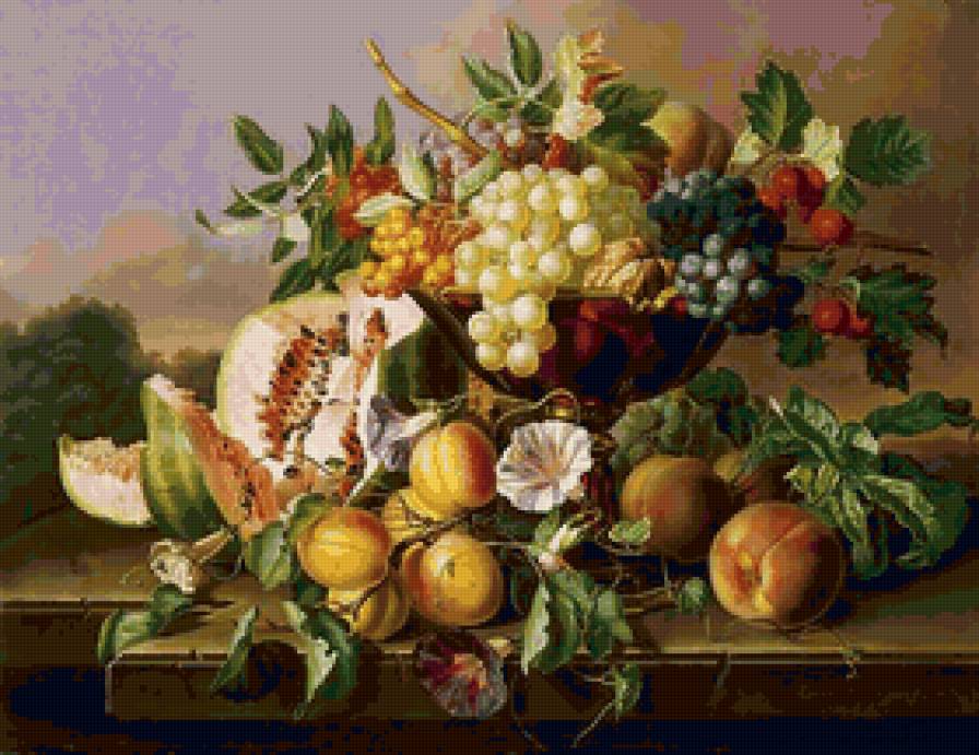 натюрморт - фрукты - предпросмотр