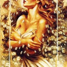 Схема вышивки «Красота женщины»