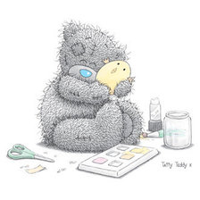 Схема вышивки «Тедди»