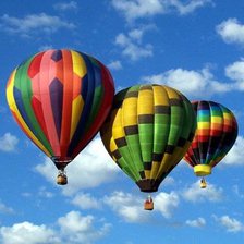 Схема вышивки «воздушные шары»