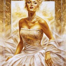 Схема вышивки «Красота женщины»