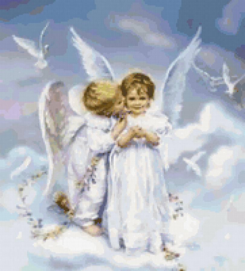 ангелочки - ангелы, дети - предпросмотр