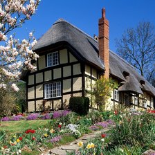 Схема вышивки «Дом мечты»