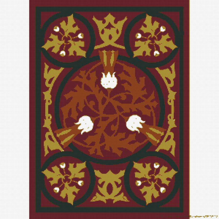 подушка 1 - арт-нуво, подушка - предпросмотр