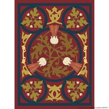 Схема вышивки «подушка 1»