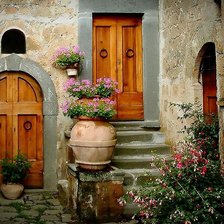 Схема вышивки «Римский дворик»