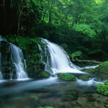 Схема вышивки «водопад 1»
