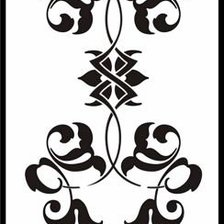 Схема вышивки «3»