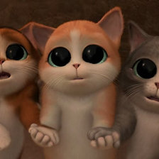 Схема вышивки «котики»