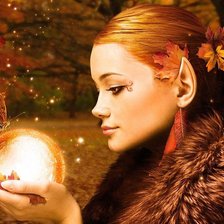 Схема вышивки «эльф»