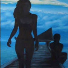 Схема вышивки «пара»