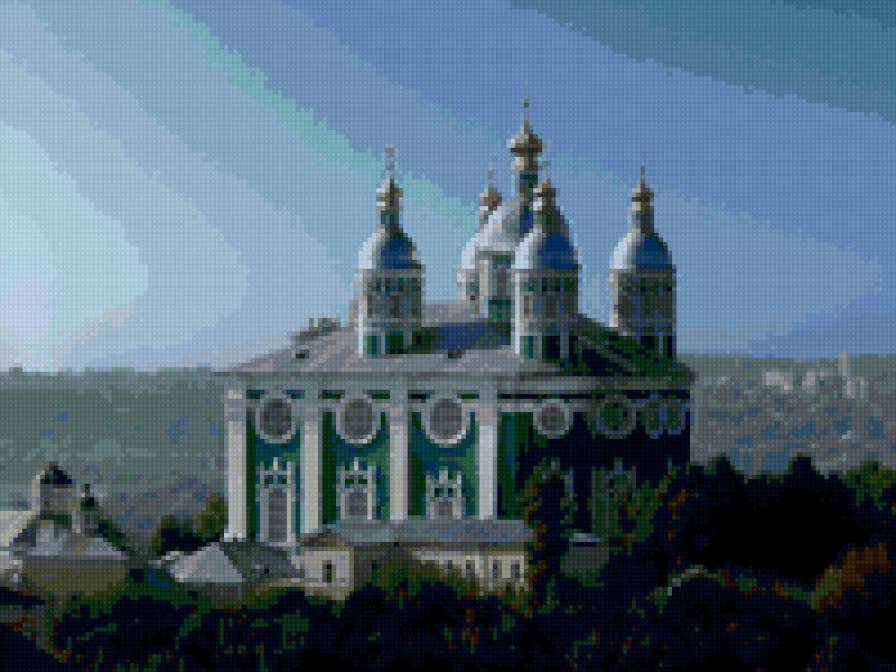 собор - город, природа, пейзаж - предпросмотр