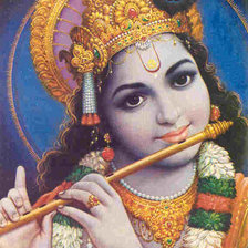 Схема вышивки «Кришна»