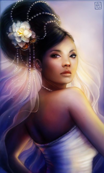 №67768 - девушка, картина - оригинал