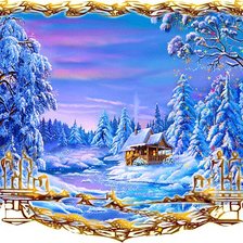 Схема вышивки «новый год»