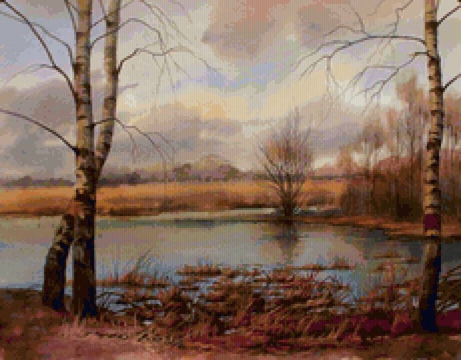 поздняя осень - пейзаж, природа - предпросмотр