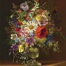 Схема вышивки «buket»