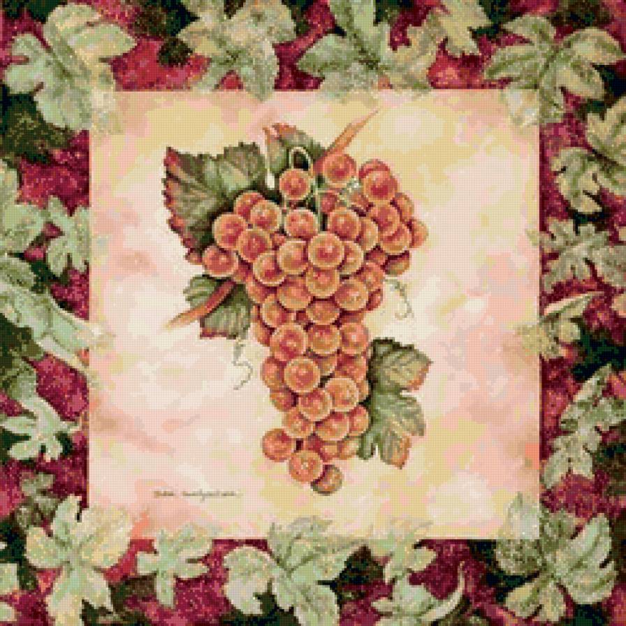 456 - виноград, фрукты - предпросмотр