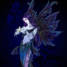 Схема вышивки «Фантазии Barnali Bagchi.»