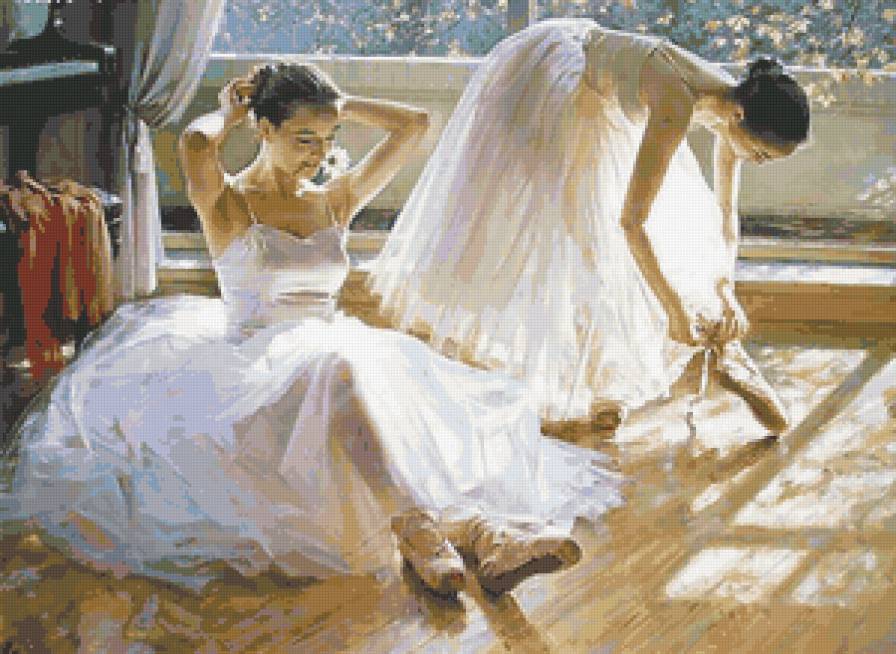 Балерины - красота, девушка, танец - предпросмотр